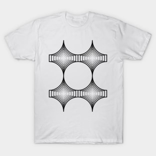 Structure in black_3 T-Shirt